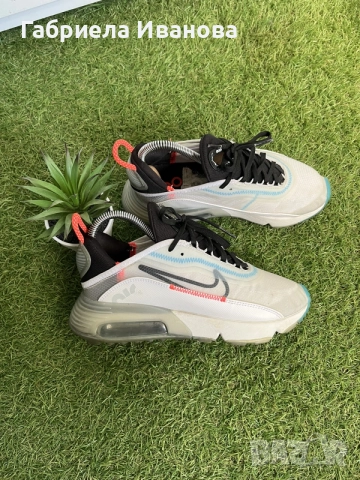 Дамски маратонки Nike Air Max 2090 | Н 38 | разцветка "Pure Platinum / White / Bright Crimson"