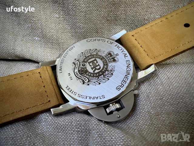 Panerai 47mm Механика. Винтидж. Акрил купол. 6497, снимка 4 - Мъжки - 55204150