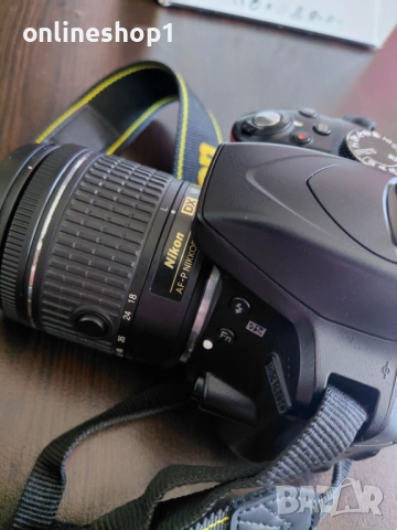 Nikon D3300 24.2 мегапиксела на 16 000 снимки, снимка 5 - Фотоапарати - 54123542