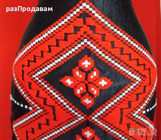 Ръчно Бродирани Шевици ~ Престилка за Народна Носия, снимка 5 - Антикварни и старинни предмети - 54376183