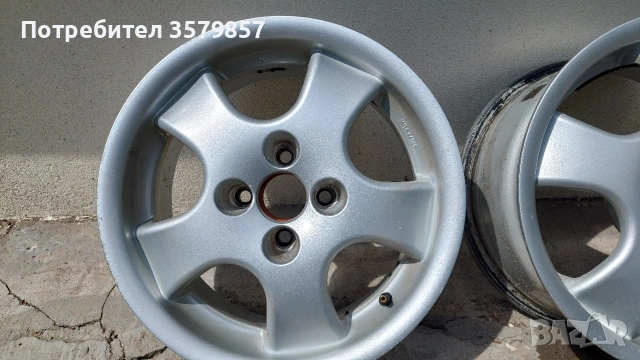 Алуминиеви джанти 4×100, снимка 3 - Гуми и джанти - 54680138