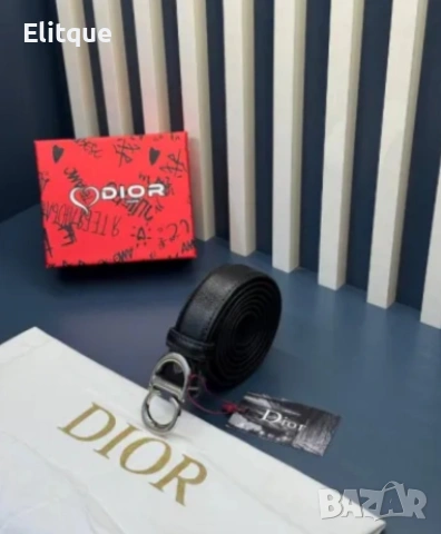 Колани Christian Dior от естествена кожа в кутия на марката , снимка 11 - Колани - 54388687