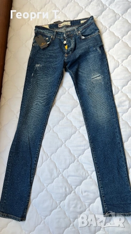 Мъжки Дънки Slim Fit / XS, снимка 7 - Дънки - 54988935