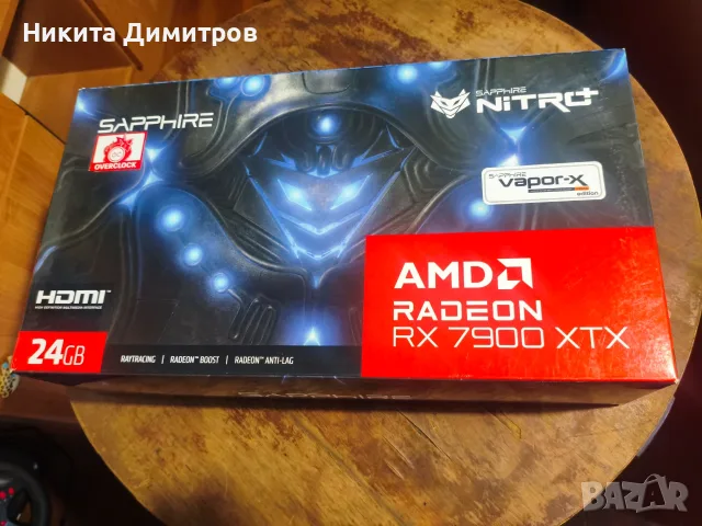 Видеокарта AMD Sapphire RX 7900 XTX NITRO+ 24GB