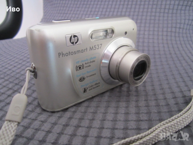 Фотоапарат HP Photosmart M537, снимка 4 - Фотоапарати - 54573362