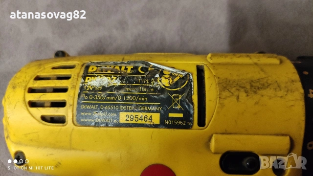 Винтоверт DeWalt с преход и преправени батерии, снимка 5 - Винтоверти - 54403514