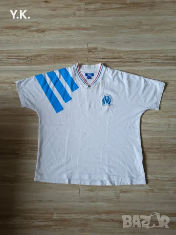 Оригинална мъжка тениска Adidas Originals x Olympique Marseille / Season 92-93 Официално преиздание