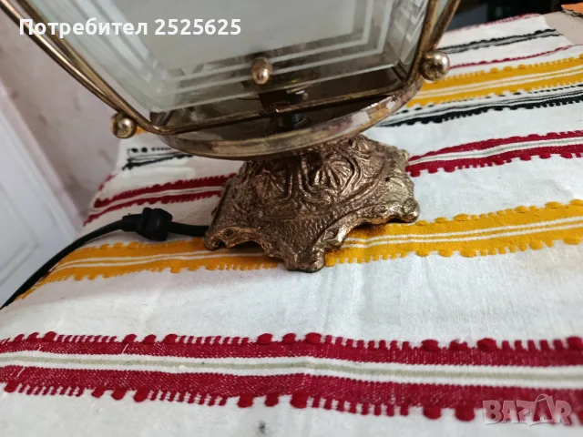 Настолна ел.лампа тип "Тифани", снимка 5 - Настолни лампи - 55449408