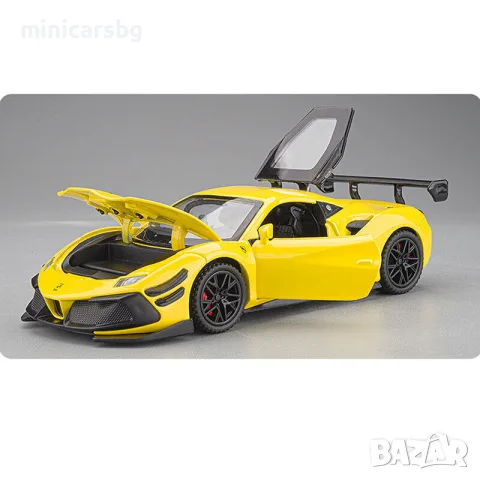 Метални колички: Ferrari 488 Challenge Evo 2020, снимка 7 - Колекции - 55416494