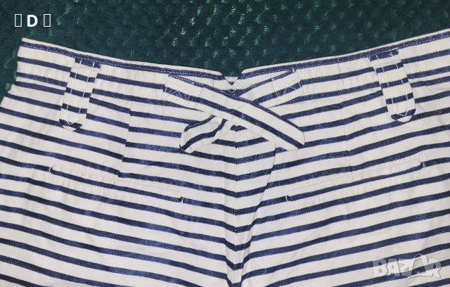 Sonia Rykiel  оригинални ленени панталонки - М/Л, снимка 5 - Къси панталони и бермуди - 55110024