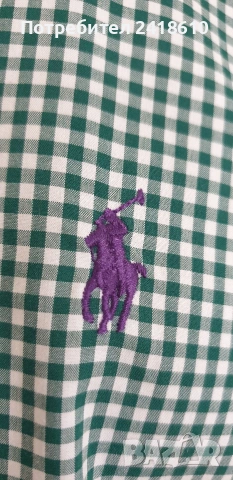 POLO Ralph Lauren Cotton Custom Fit Mens Size S ОРИГИНАЛ НОВО! Мъжка Риза!