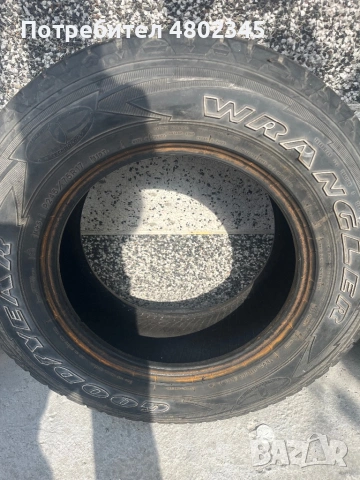 Гуми 245/75/17goodyear , снимка 5 - Гуми и джанти - 54895428