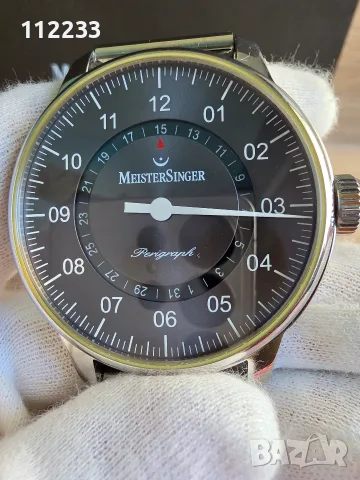 БАРТЕР MeisterSinger Perigraph Automatic 43mm, снимка 11 - Мъжки - 55422908