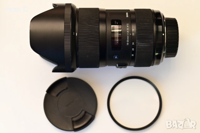 Обектив Sigma 18-35mm f/1.8 DC, F Mount (за Nikon)