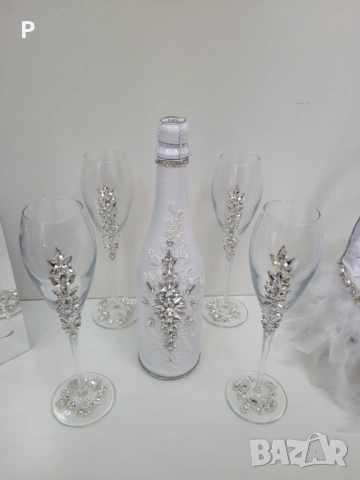 Изработка на сватбени аксесоари(книга,кутия за пари , кошница , букет , снимка 2 - Сватбени аксесоари - 54109704