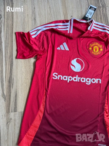 Домакинска нова оригинална тениска  adidas Manchester United ! M,L, снимка 2 - Футбол - 54729814