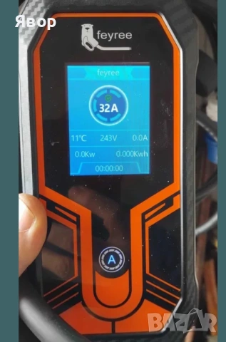 Монофазно зарядно за електромобил 32А 7.5kw