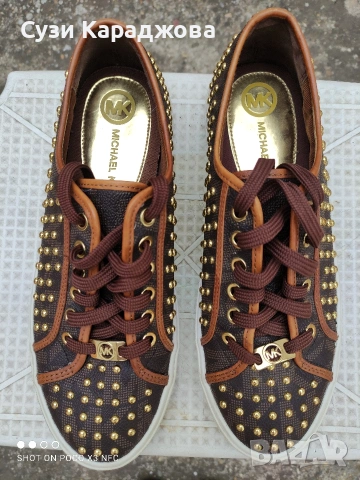 Дамски кецове Michael Kors, снимка 2 - Маратонки - 54824304