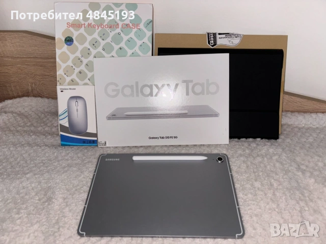 Samsung Galaxy Tab S10 FE 5G - пълен комплект и гаранция