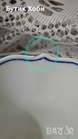 Магията на Майсен - ,,Син лук / Zwiebelmuster,,, снимка 10 - Антикварни и старинни предмети - 53957243