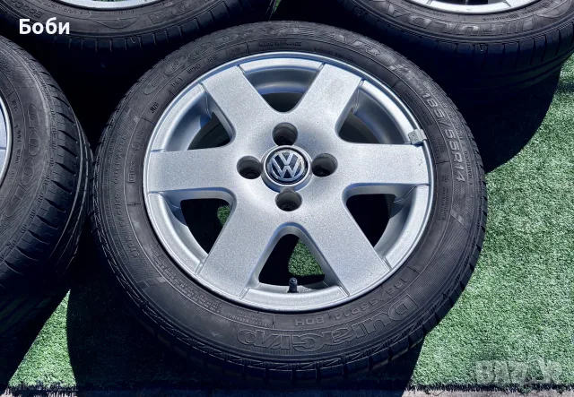 Джанти 4/100/14 Volkswagen, снимка 6 - Гуми и джанти - 55373307