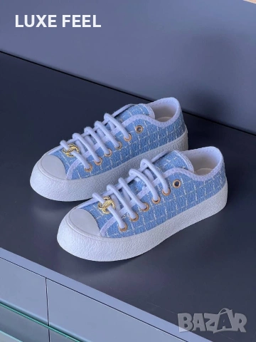 Chanel ⚜️Дамски Кецове , снимка 6 - Кецове - 54793810