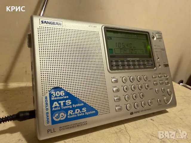 SANGEAN ATS-909, Радио RDS, снимка 6 - Радиокасетофони, транзистори - 55676087