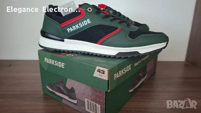Чисто нови мъжки маратонки Parkside №43 (Зелена Серия) , снимка 6 - Маратонки - 55455186