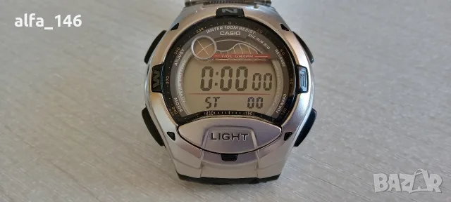 Мъжки часовник Casio W-753 TIDE GRAPH, снимка 11 - Мъжки - 55424853