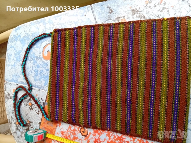 Овчарска торбичка, автентична , снимка 3 - Антикварни и старинни предмети - 54216942