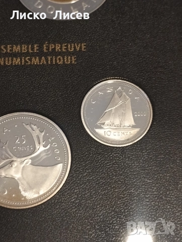 Канада сет мат-гланц 2000г., снимка 8 - Нумизматика и бонистика - 54289831