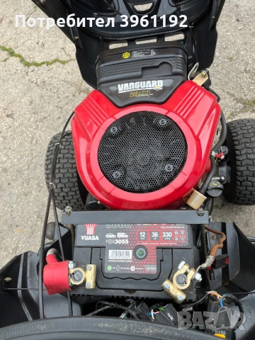 Тракторна косачка  WISCONSIN energi Briggs 20 hp, снимка 4 - Градинска техника - 54637807