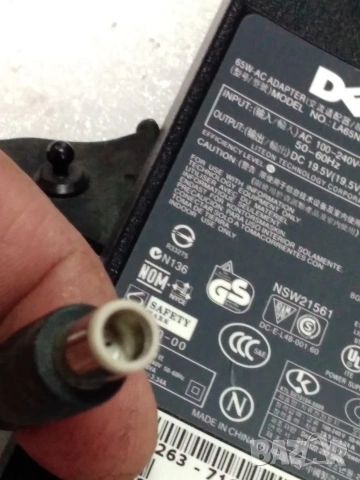 Зарядно за лаптоп DELL, 19V, 65W, снимка 3 - Лаптоп аксесоари - 54785819
