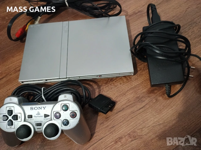 PS2 Slim Silver