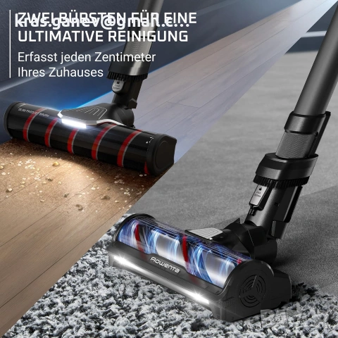 Rowenta X-Force Flex 12.60 Neo RH9L55E0 Безжична Прахосмукачка, снимка 9 - Прахосмукачки - 55000130