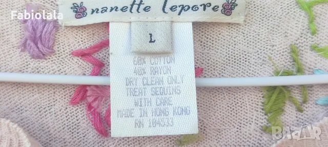 Nanette Lepore cardigan L, снимка 2 - Жилетки - 55645184