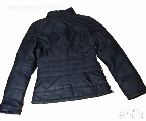 Стилно дамско яке пролет-есен с ефектен десен и леко ватирано. XS-S / НОВО , снимка 2 - Якета - 54221346