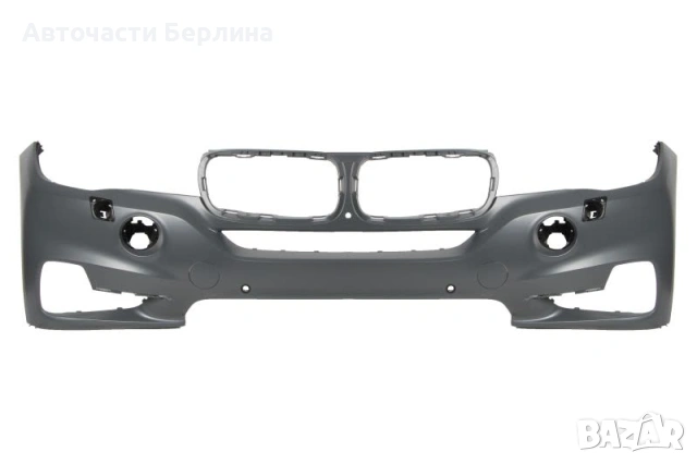 Предна броня с парктроник с дюзи за фарове с отвор за камера за BMW X5 BLIC