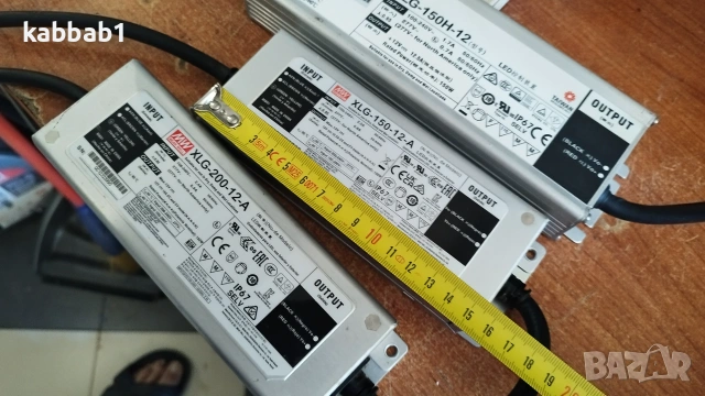 MEAN WELL XLG-200 - 150 и HKG -150 - захранващи блокове - LED драйвери, снимка 7 - Други - 53658563