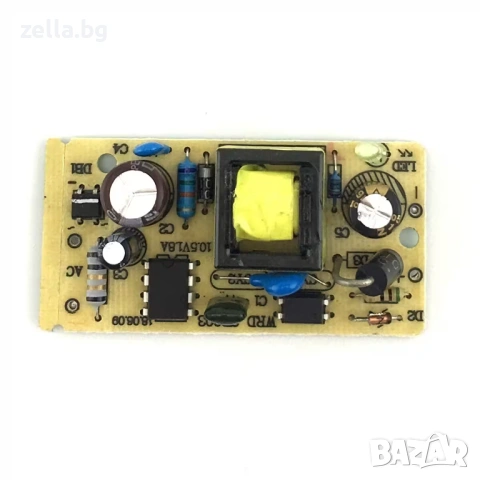 Стабилизирано захранване 5V 2A – Универсален DC адаптер за LED ленти, рутери, камери и Arduino 10396, снимка 8 - Друга електроника - 54692045