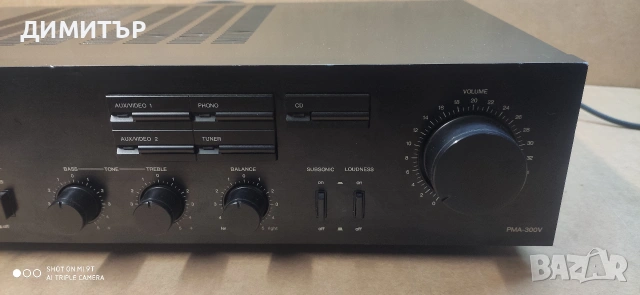усилвател DENON PMA-300V, снимка 3 - Ресийвъри, усилватели, смесителни пултове - 54962208