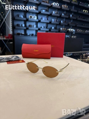 Очила + висок клас калъф + на марката кутия + сертификат + кърпичка miu miu cartier celine , снимка 6 - Слънчеви и диоптрични очила - 54908988