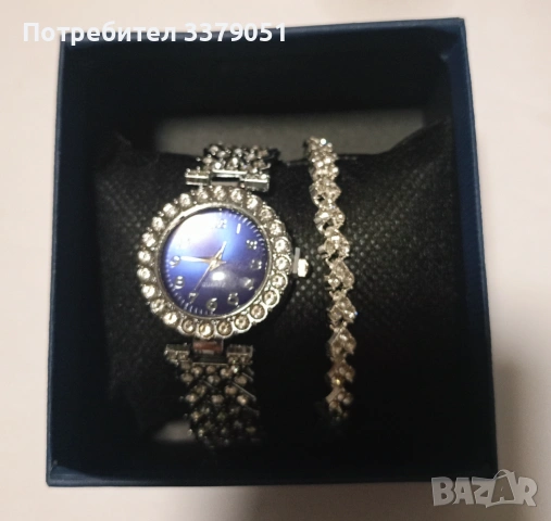 Комплект часовник с гривна , снимка 3 - Бижутерийни комплекти - 55052261