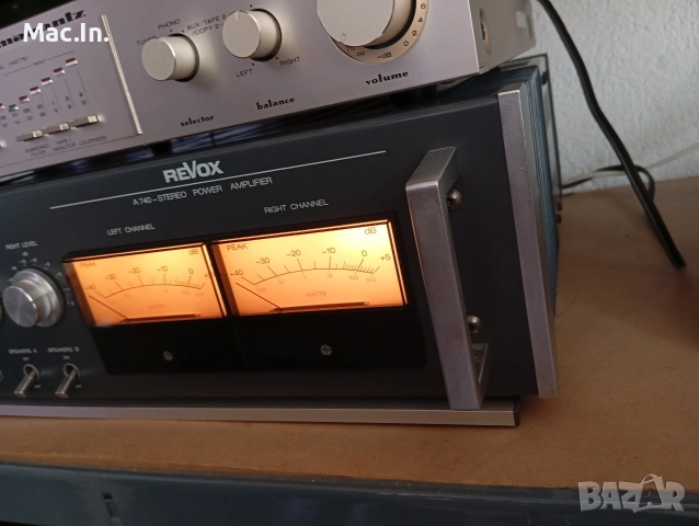 Revox A-740 power amp., снимка 2 - Ресийвъри, усилватели, смесителни пултове - 54440235