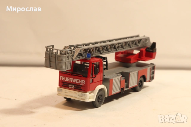 WIKING H0 1/87 IVECO КАМИОН ПОЖАРНА МОДЕЛ КОЛИЧКА, снимка 3 - Колекции - 54215898