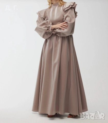 Дълга дамска рокля, снимка 2 - Рокли - 54121506