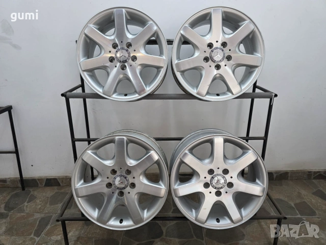 4бр 16ски джанти за MERCEDES C КЛАСА 5х112мм A161423 , снимка 5 - Гуми и джанти - 54736025