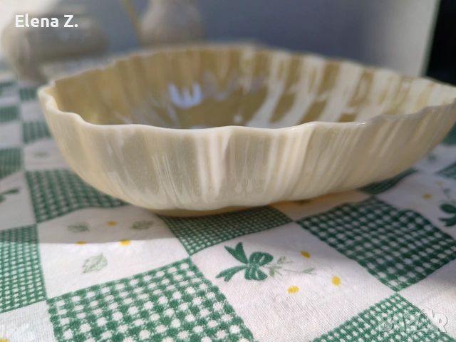 Belleek винтидж купички-сърца от фин ирландски порцелан, снимка 5 - Декорация за дома - 54966235