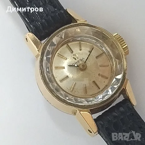 Ω OMEGA De Ville Saphette - vintage, Gold plated, 1964г., снимка 2 - Дамски - 55680837