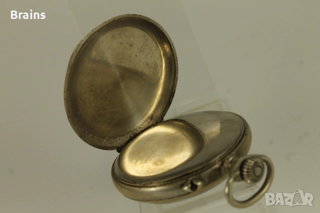 1900's REGULATEUR Френски Джобен Цилиндър Декориран , снимка 8 - Антикварни и старинни предмети - 54853442